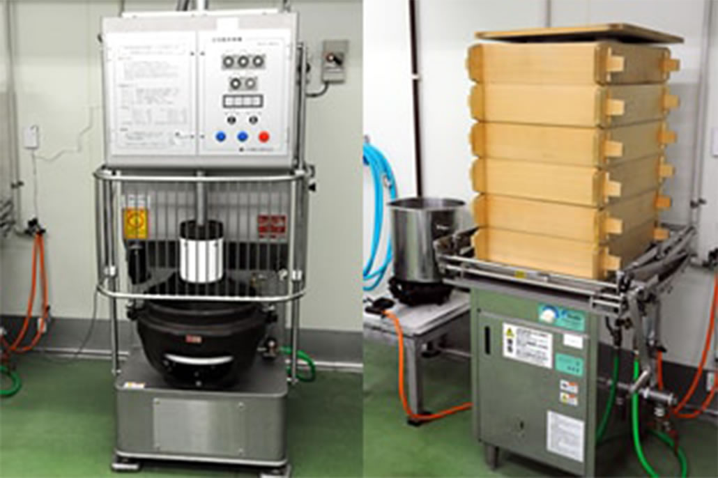 餅つき機・蒸し器・のし機